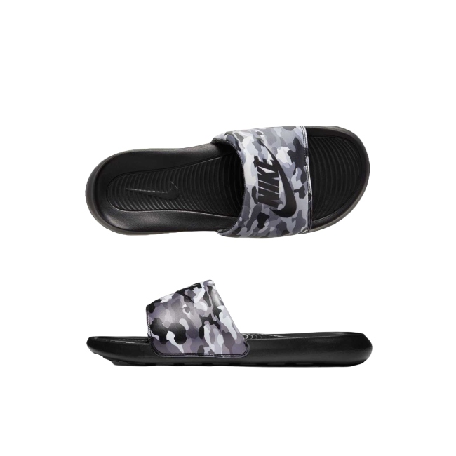 SANDALIA NIKE VICTORI ONE SLIDE PRINT  NEGRO-HOMBRE CN9678 001