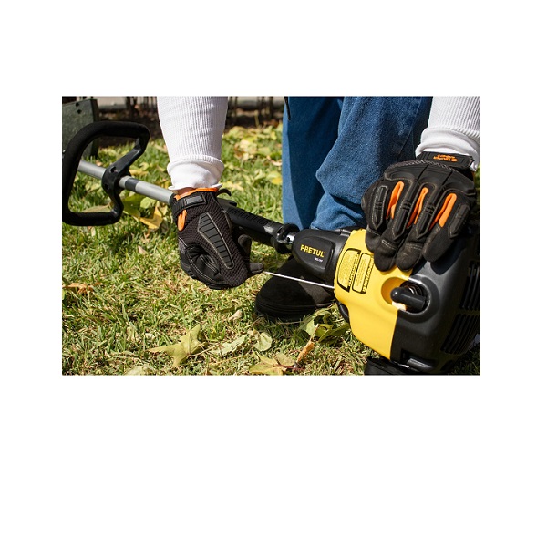 Desbrozadora con Motor de Gasolina de 1 Hp Pretul "Mosco" Podadora Para Jardinería Corta Pasto Césped Hierbas Malezas