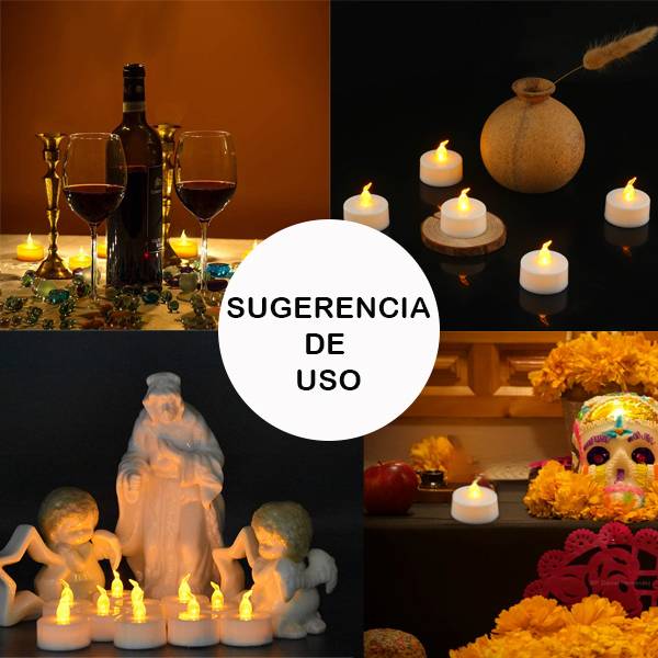 PAQUETE 12 VELITAS - BLANCO