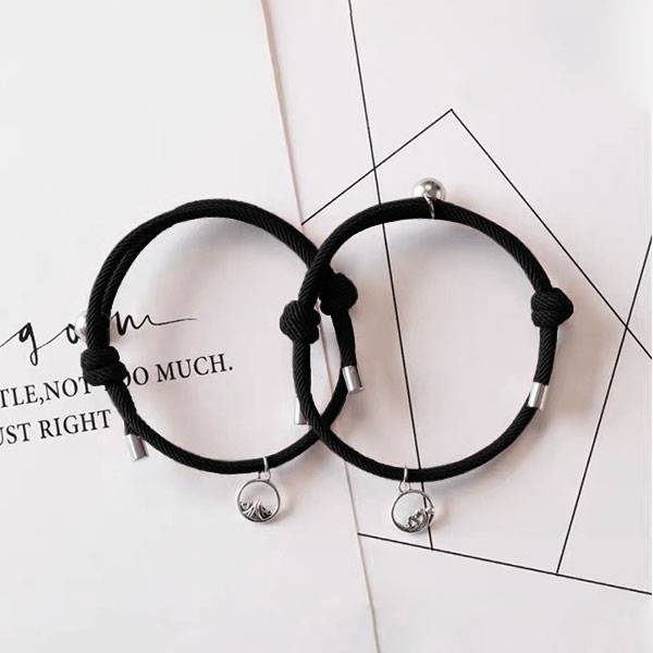 PULSERA TWINS - NEGRO