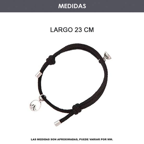 PULSERA TWINS - NEGRO