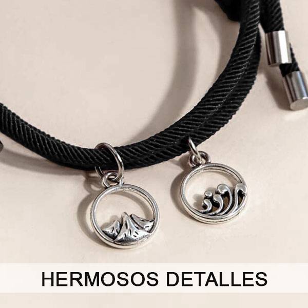 PULSERA TWINS - NEGRO