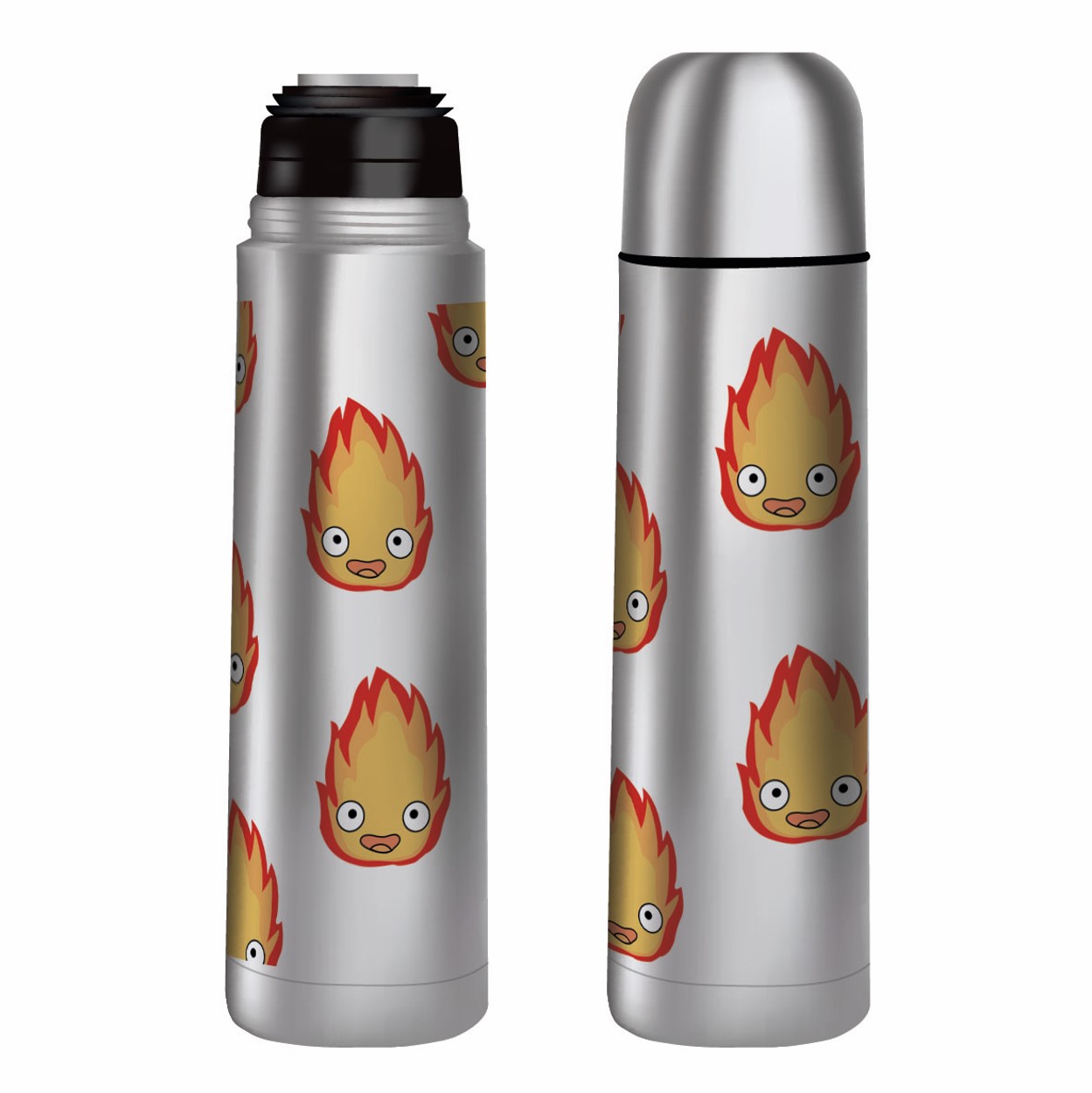 TERMO CILINDRO BALA CALCIFER PLATA 500 ML