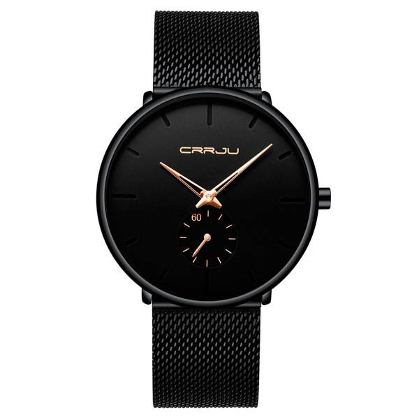 Reloj hombre malla online metalica