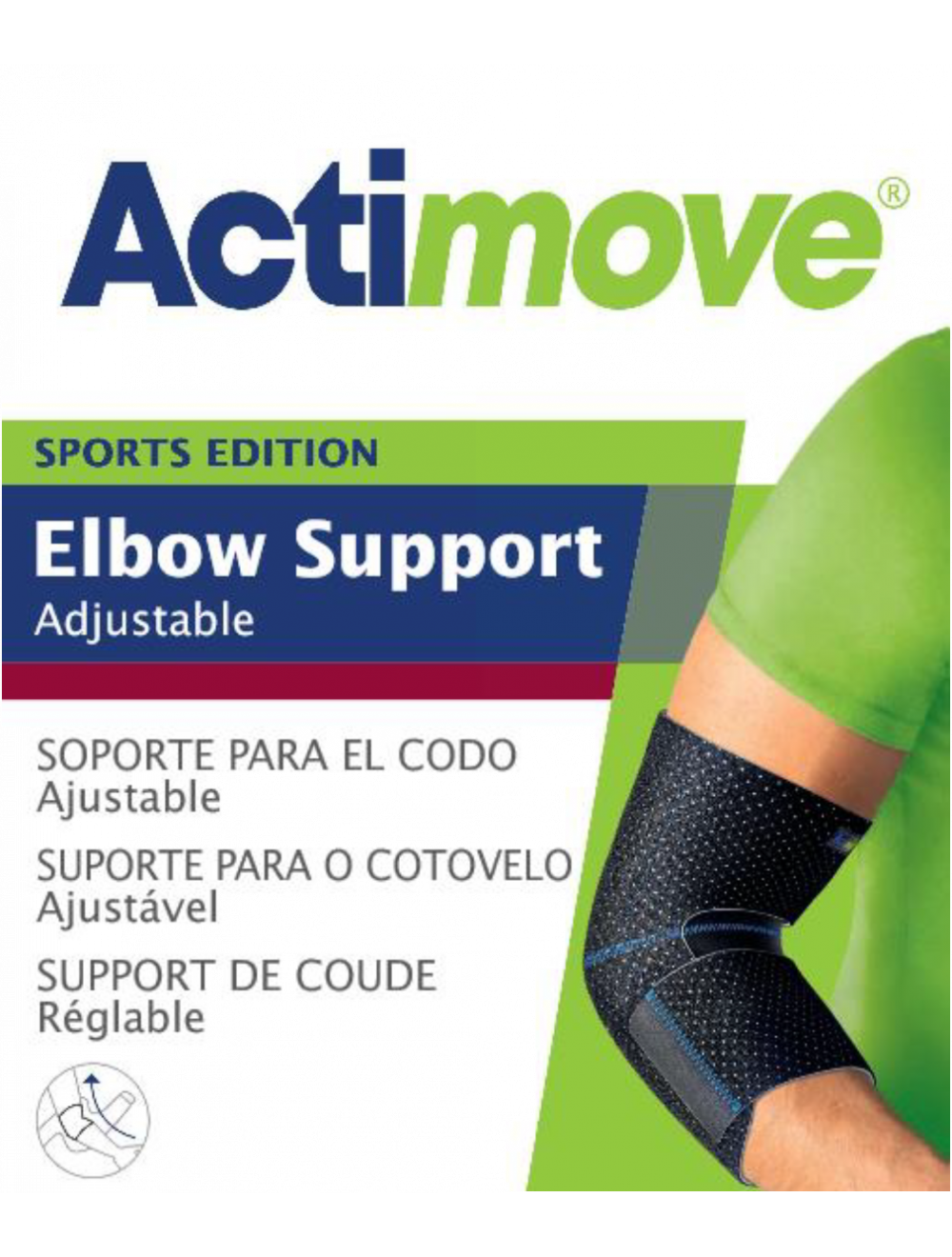 Actimove, Soporte Ajustable Para Codo (codera) Talla Univ.