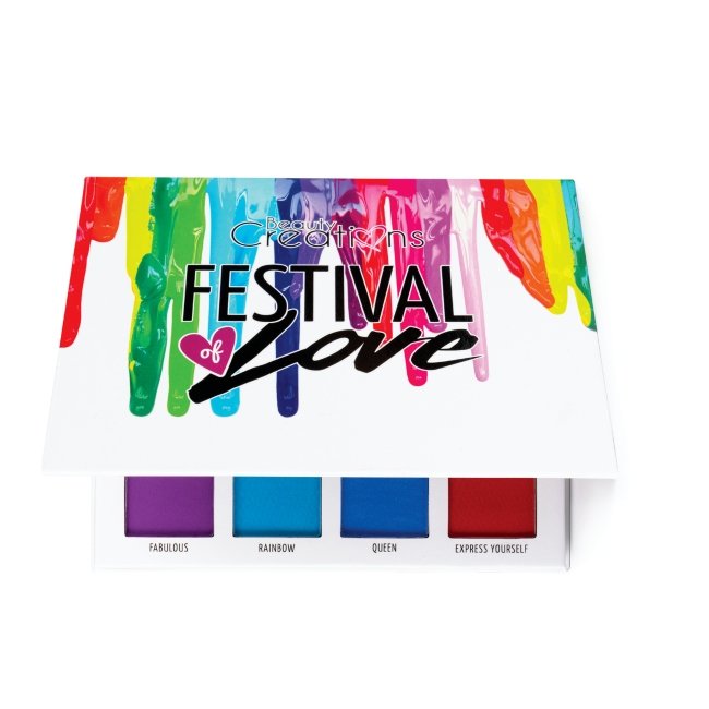 Paleta Festival Love Beauty Creations