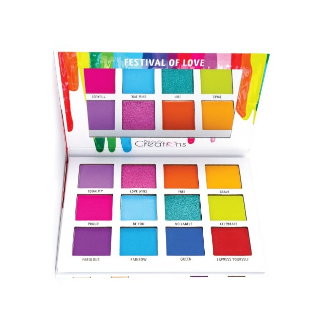 Paleta Festival Love Beauty Creations