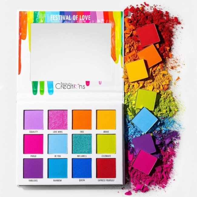Paleta Festival Love Beauty Creations