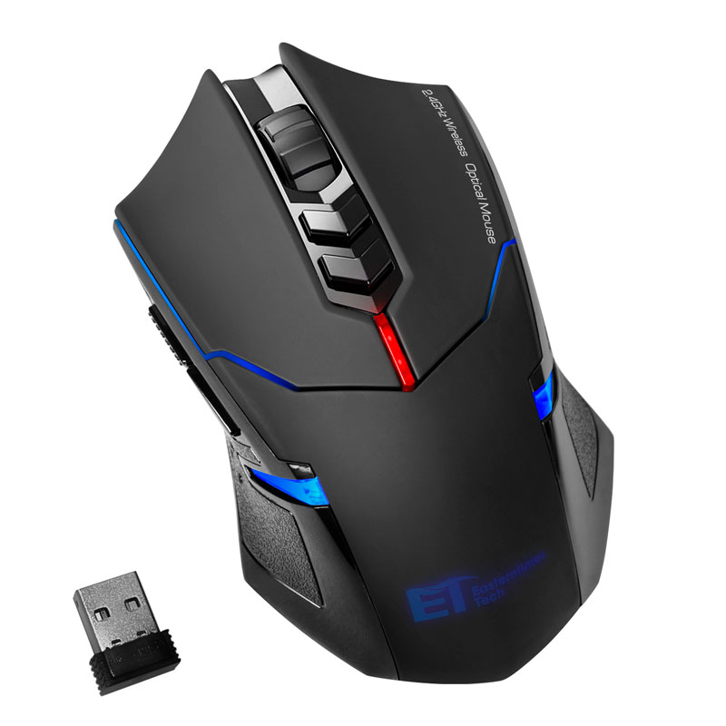 Gaming Mouse Para Juegos Raton Optico Inalambrico Wireless 2.4G