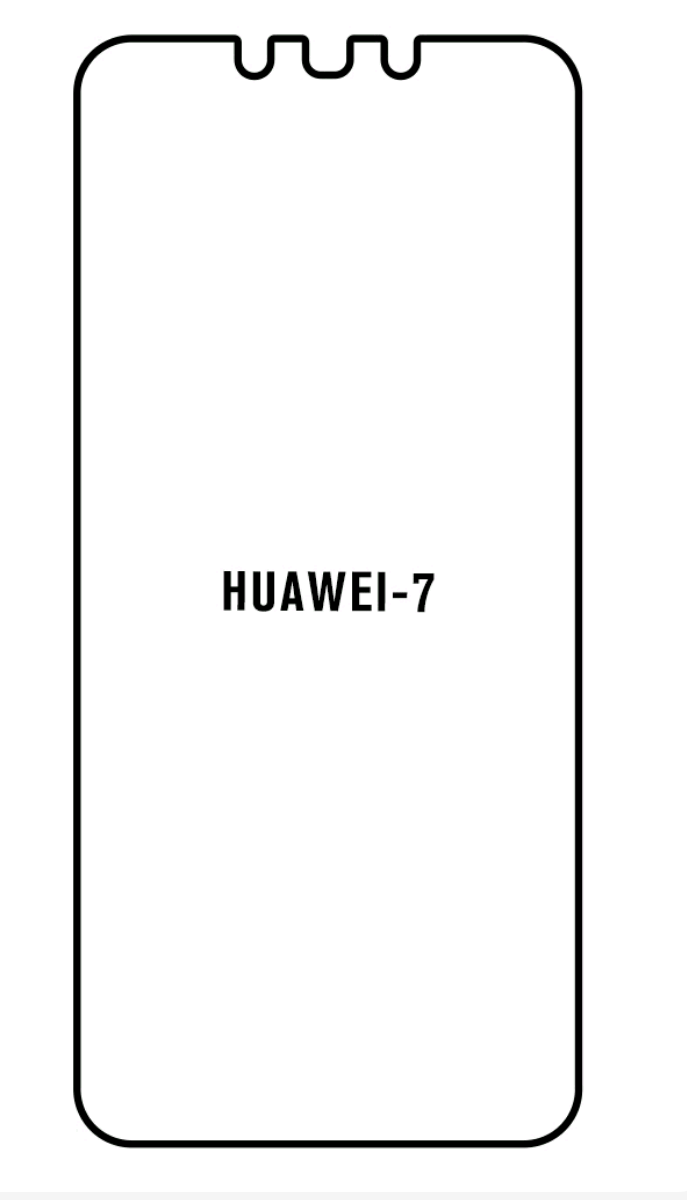 Jeco 99F Kit de Mica Hidrogel AZUL Frontal+Trasera Huawei  Maimang 7