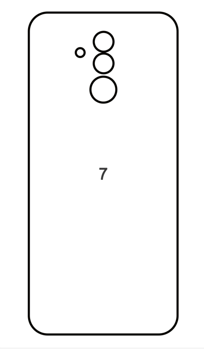 Jeco 99F Kit de Mica Hidrogel AZUL Frontal+Trasera Huawei  Maimang 7