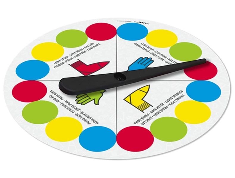 Twister Clasico Juego De Piso Hasbro