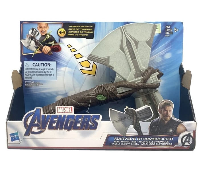 Avengers Thor Electronica Hacha Marvel Sonidos Hasbro