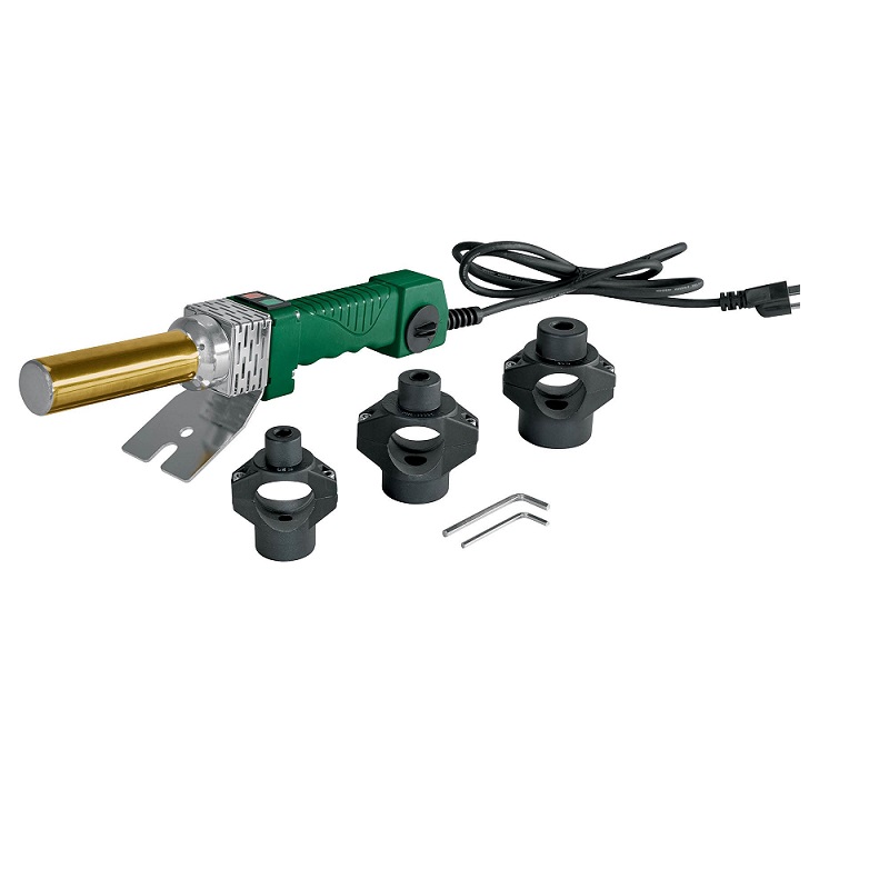 Termofusora de 800w para PPR y/o Tubo Plus con dados de 20,25y 32 mm ( 1/2 3/4 y 1) Maquina para Tubo Plus Foset Plomería