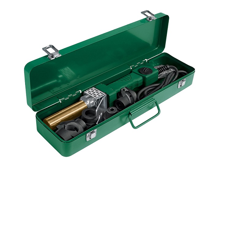 Termofusora de 800w para PPR y/o Tubo Plus con dados de 20,25y 32 mm ( 1/2 3/4 y 1) Maquina para Tubo Plus Foset Plomería