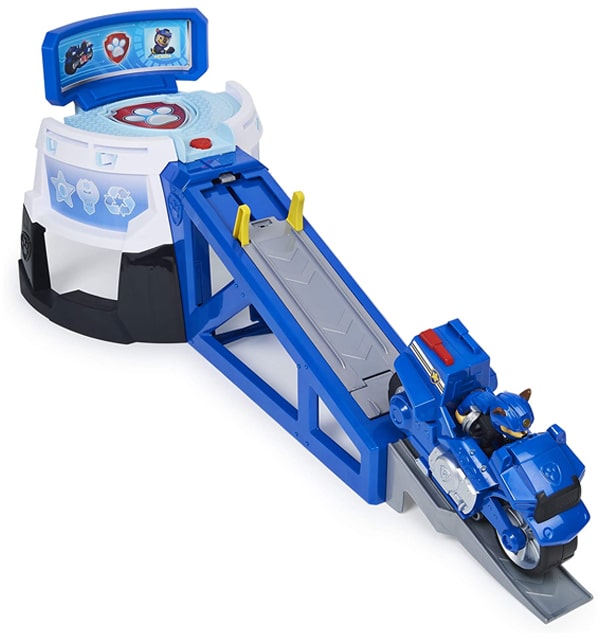 Paw Patrol Moto Hq Pups Pista Con Sonidos Spin Master