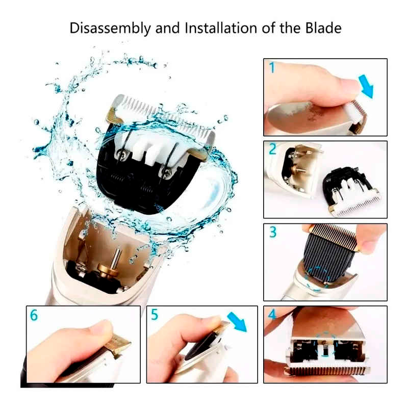 Máquina Rasuradora Cortadora Pelo Para Perros-Gatos Mascotas PET-CLIPPER