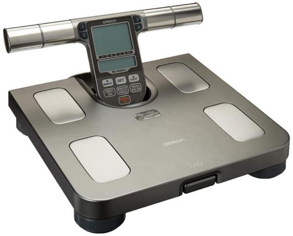 Báscula Análisis Corporal Omron HBF-514LA - Gris