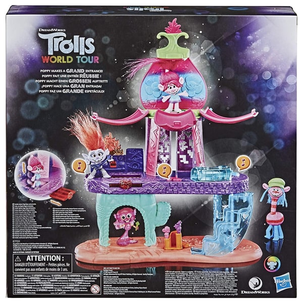 Trolls World Tour Escenario Gira Mundial 3 Canciones Hasbro