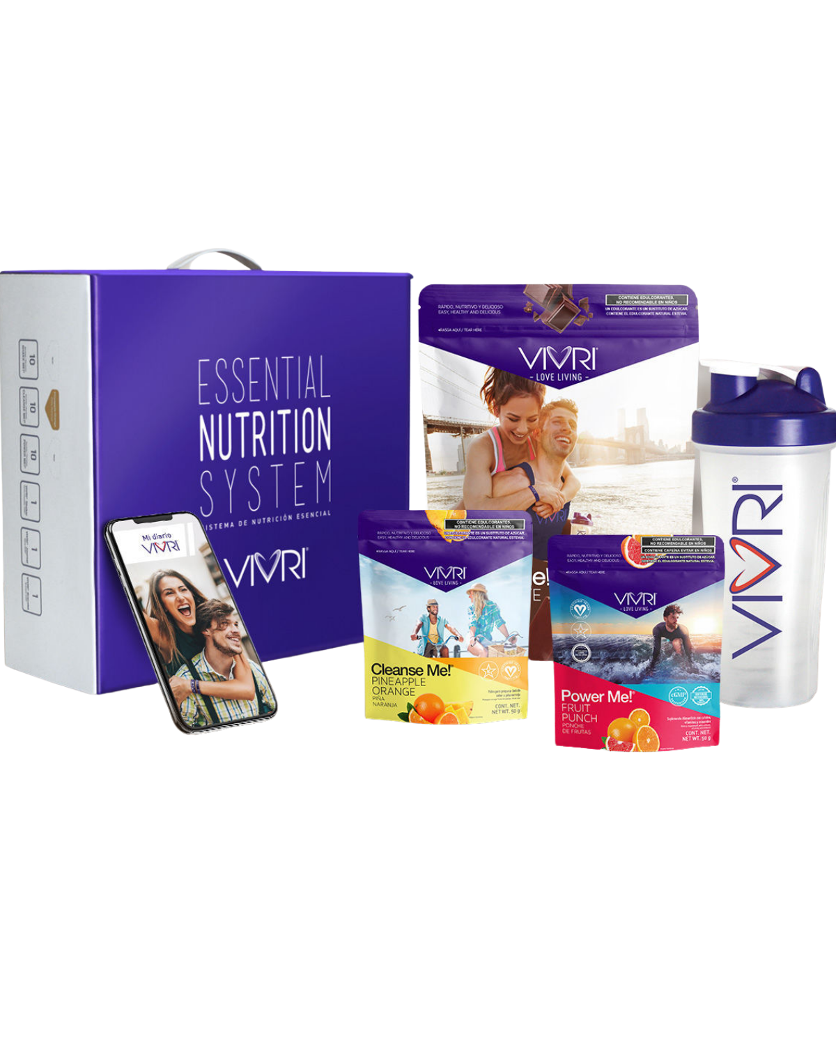 RETO VIVRI  sabor Chocolate - Ponche - Piña