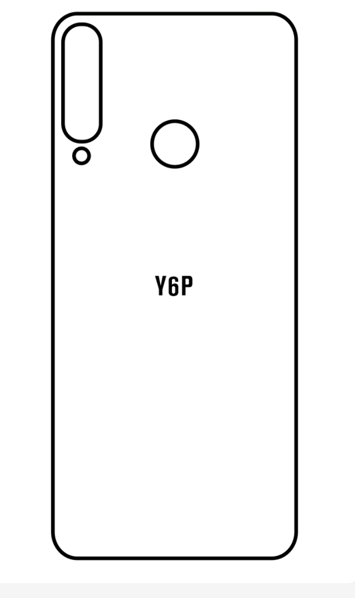 Jeco 99F Kit de Mica Hidrogel AZUL Frontal+Trasera Huawei Y6p