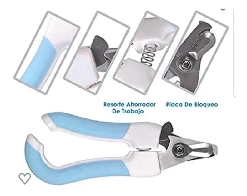 Corta Uñas Para Perro Gato Conejo Perico Loro Pinza Profecional