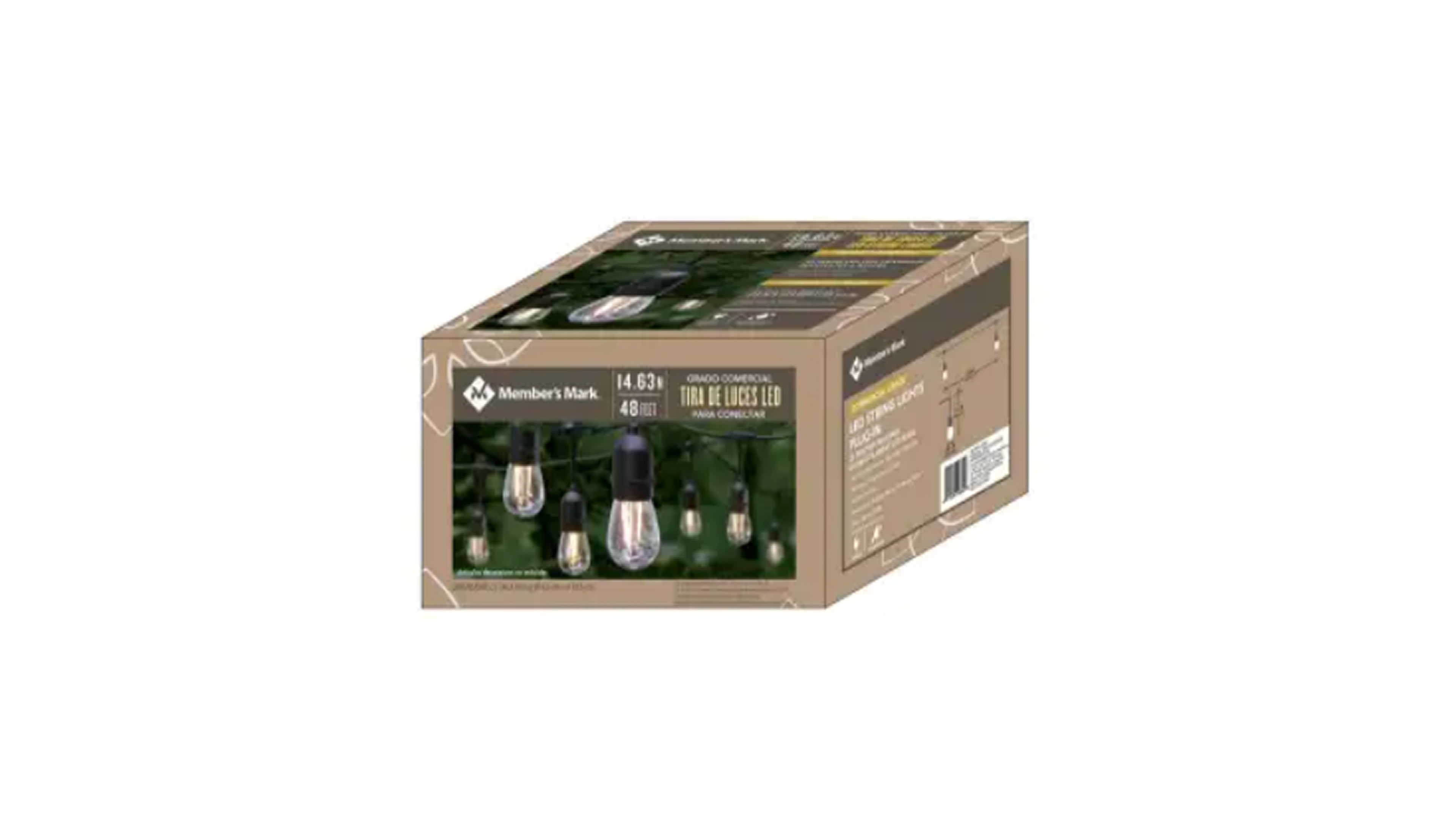 Luces LED Member's Mark con 24 Focos