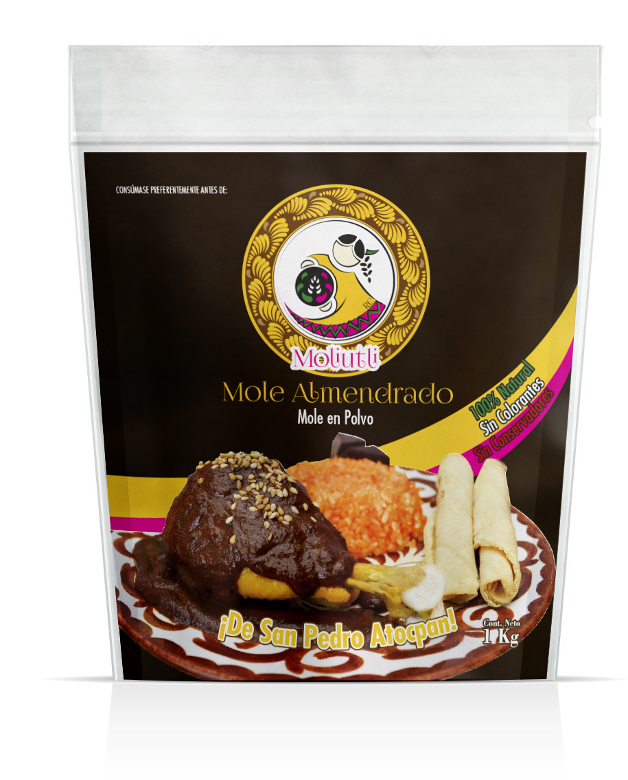 MOLE EN POLVO ALMENDRADO 1 KG.