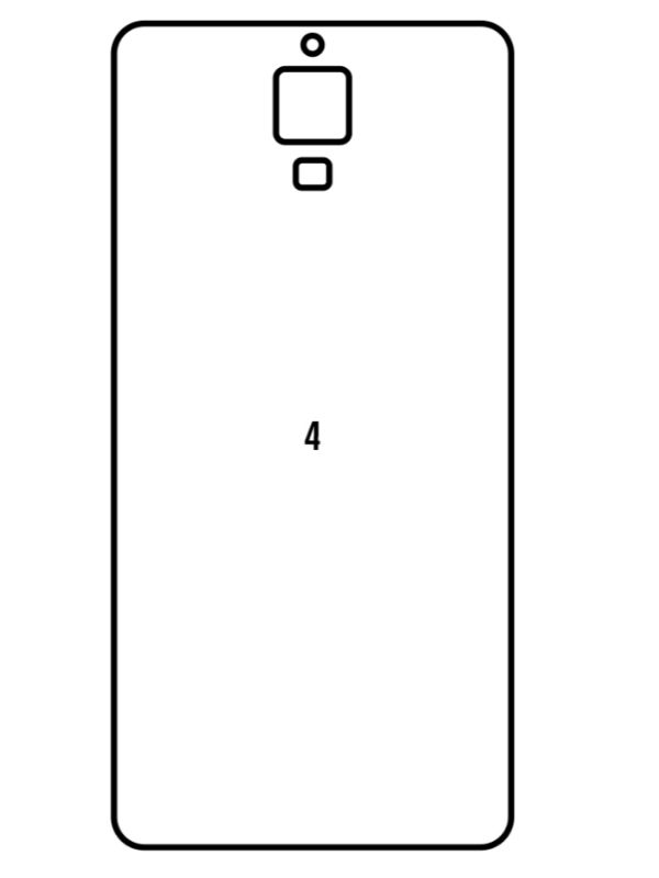 Jeco 99F Kit de Mica Hidrogel AZUL Frontal+Trasera XIAOMI MI 4