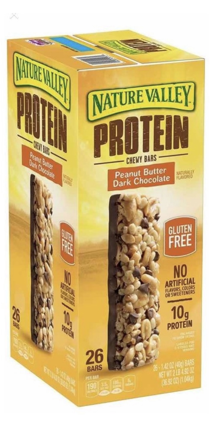 Nature Valley Barras De Proteina Chocolate 26pzs, Sin Gluten