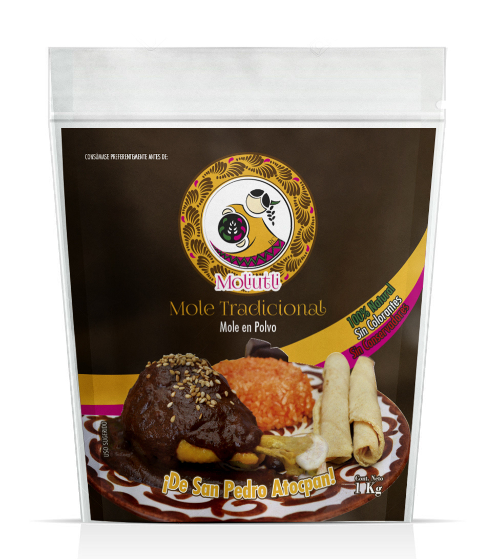 MOLE EN POLVO TRADICIONAL 1 KG.