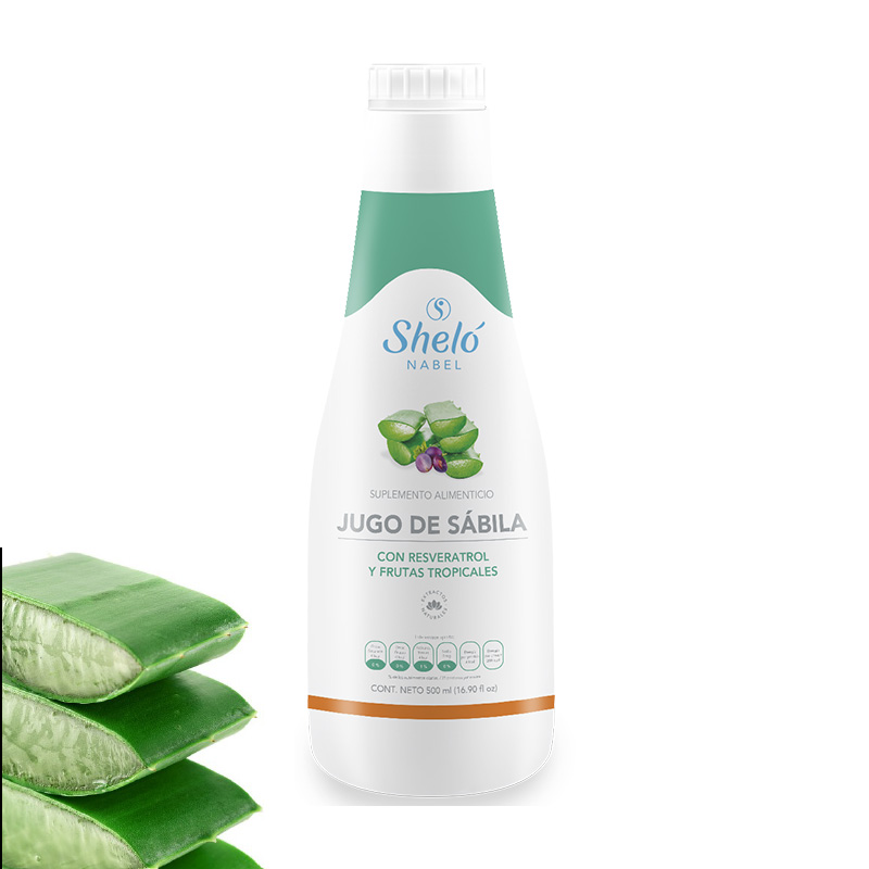 JUGO DE SÁBILA CON REVESTRATROL PARA ACIDEZ ESTOMACAL SHELÓ NABEL
