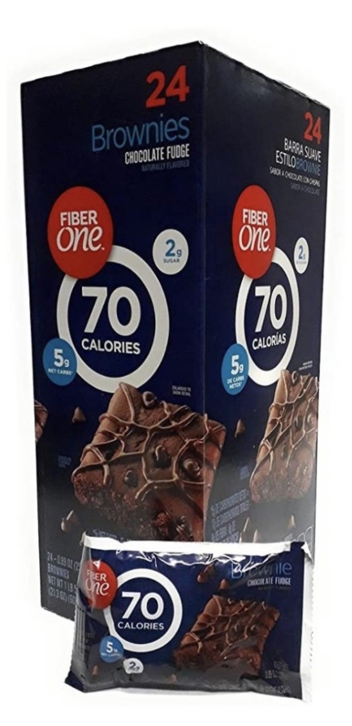 Brownies Fiber One 24 Piezas 70 Calorias