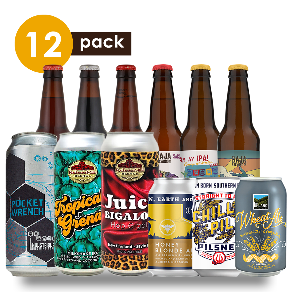 Cervezas USA vs México 2 Beerpack 12