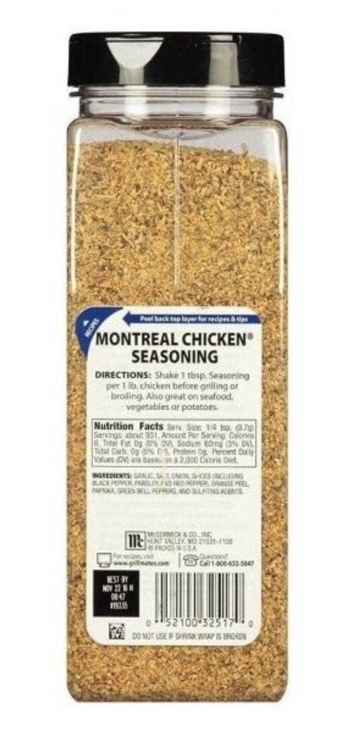 Sazonador Montreal Chicken, Montreal Pollo, Mc Cormick