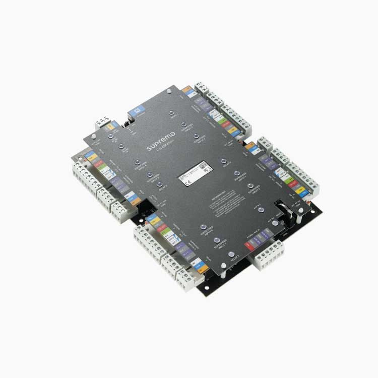 CoreStation Panel de Control de Acceso / Biometría Integrada / Compatible con Sistema de Elevadores / 200,000 Huellas  / 4 Puertas