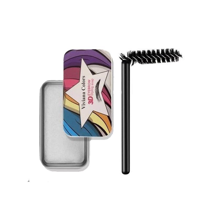 Cera Maquillaje Para Peinar Jabón de Cejas Larga Duracion 3D