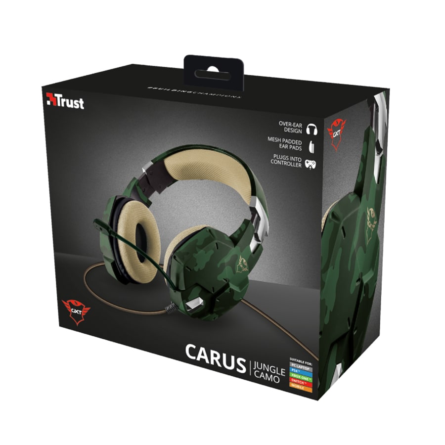 Audífonos Trust GXT 322C Carus