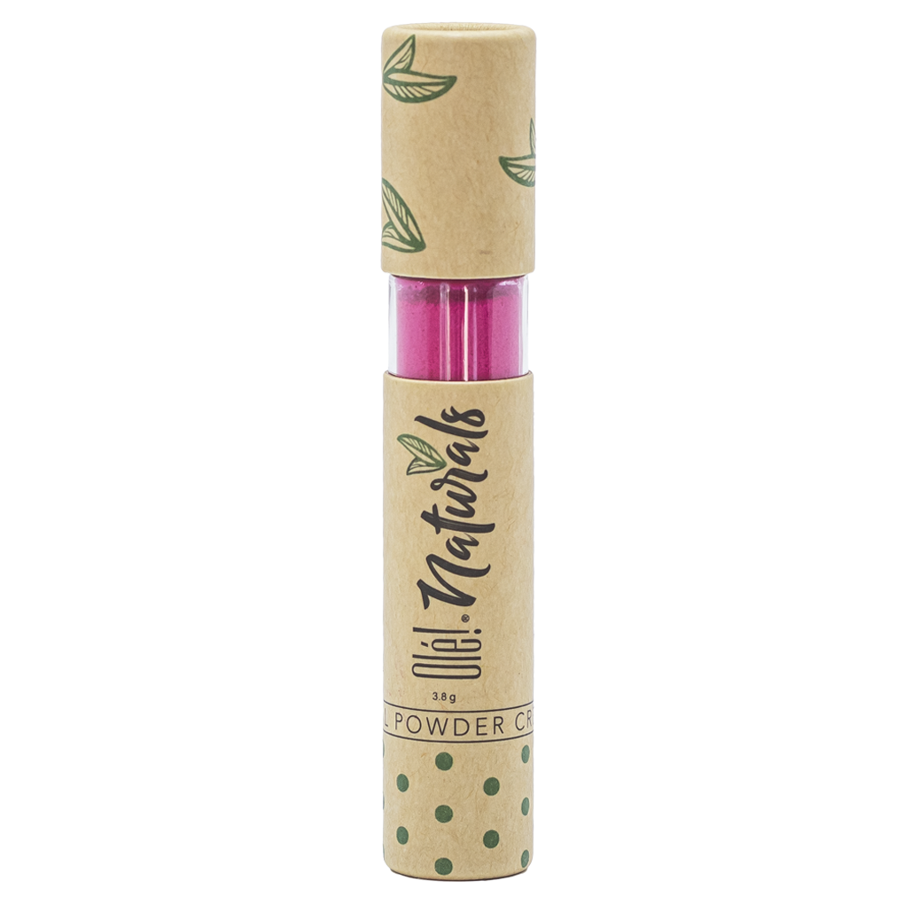 Labial Indeleble en Polvo Olé! Naturals, Fucsia
