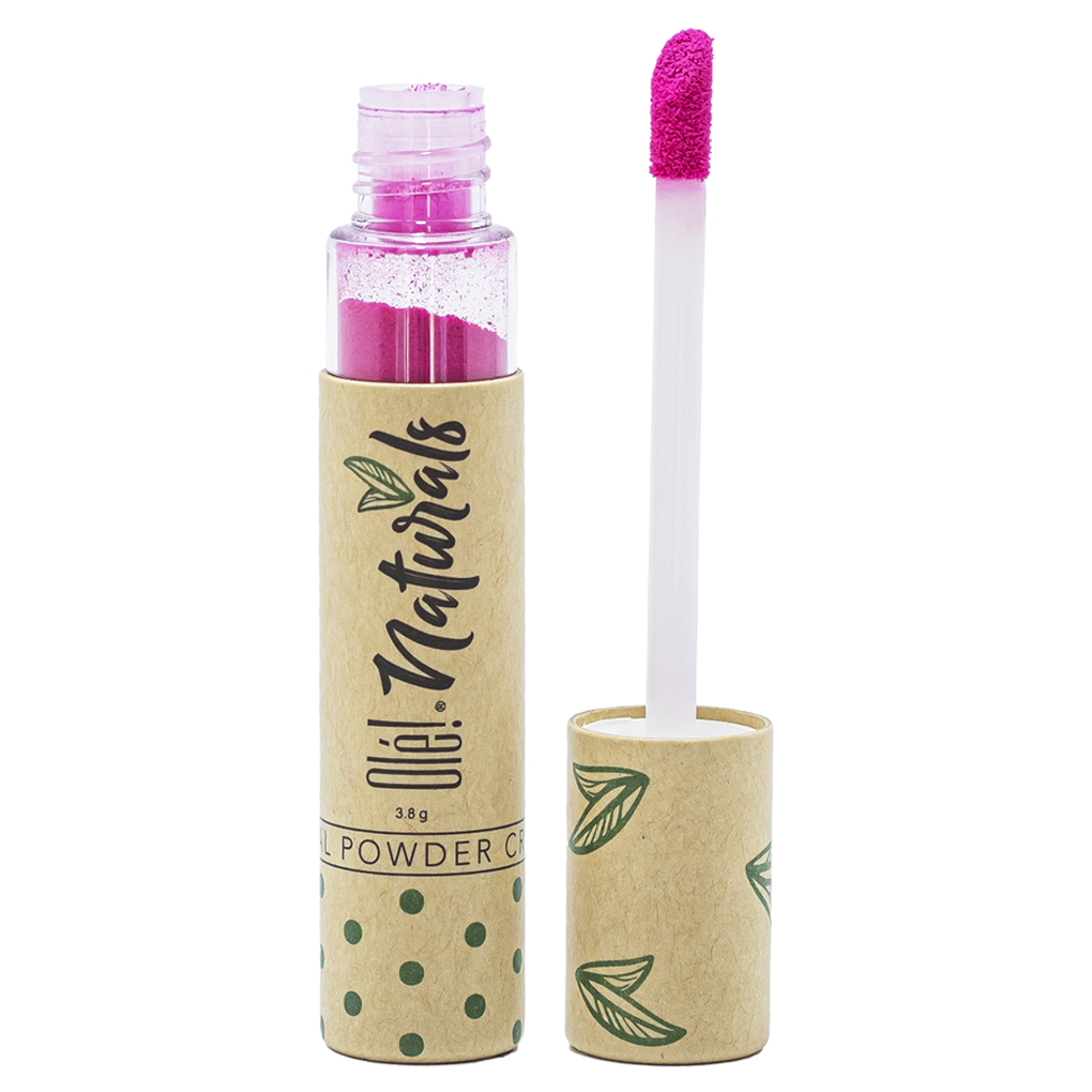Labial Indeleble en Polvo Olé! Naturals, Fucsia