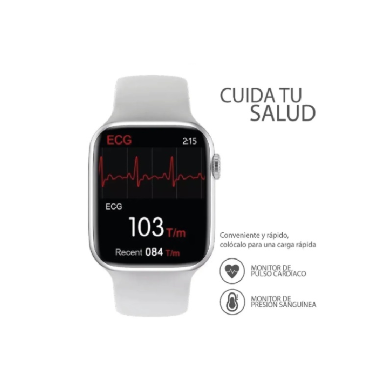 Reloj Inteligente Smartwatch Ztx T500 25.4mm multifuncional Premium Negro