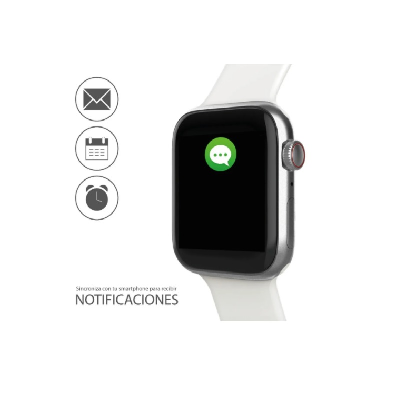 Reloj Inteligente Smartwatch Ztx T500 25.4mm multifuncional Premium Negro