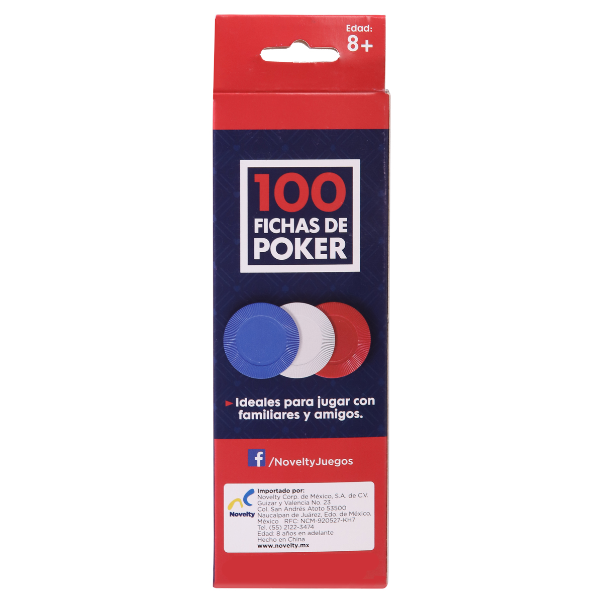 Fichas Póker 100 Fichas