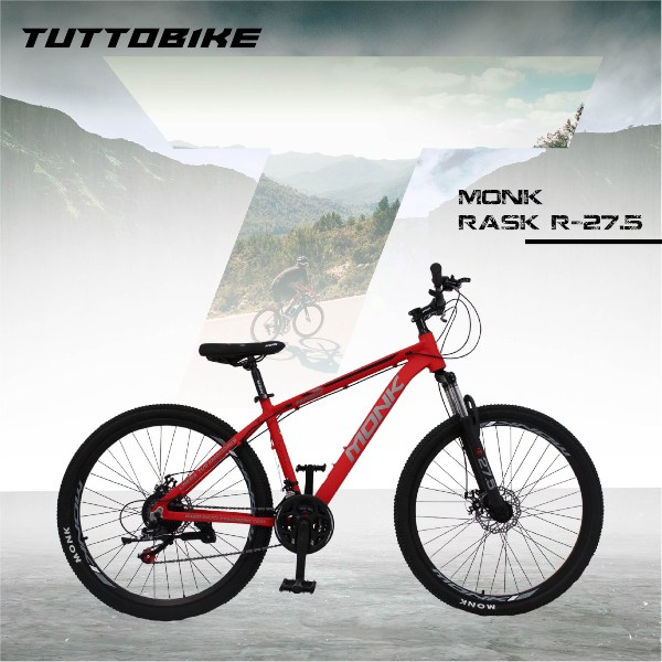 Bicicleta Montaña Rodada 27.5 21 Velocidades Monk Rask