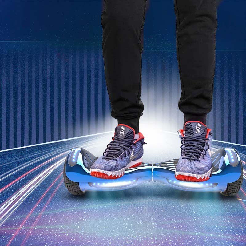 Patineta Eléctrica Hoverboard con Bluetooth y Luces Led