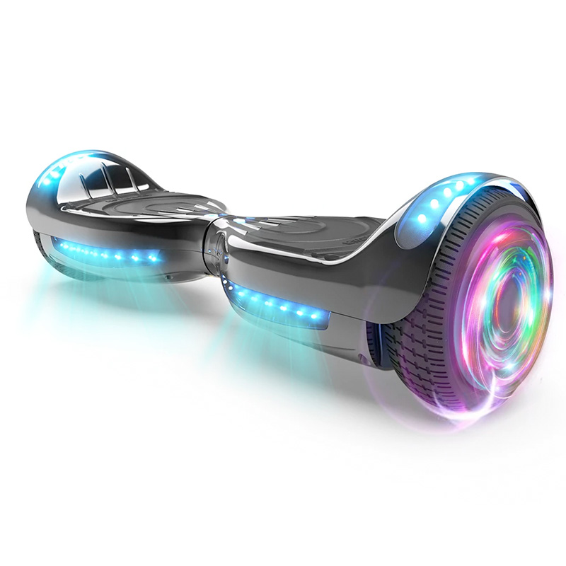 Patineta Eléctrica Hoverboard con Bluetooth y Luces Led