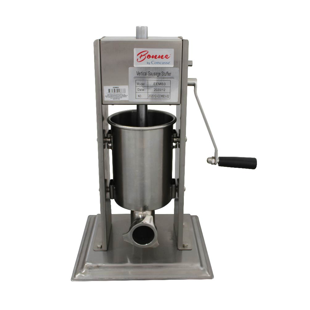 Embutidora Manual 3L Acero Inoxidable 