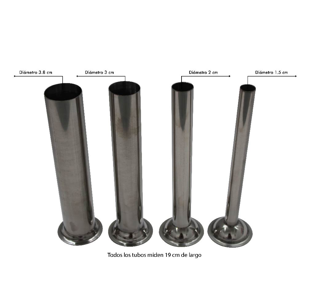 Embutidora Manual 3L Acero Inoxidable 