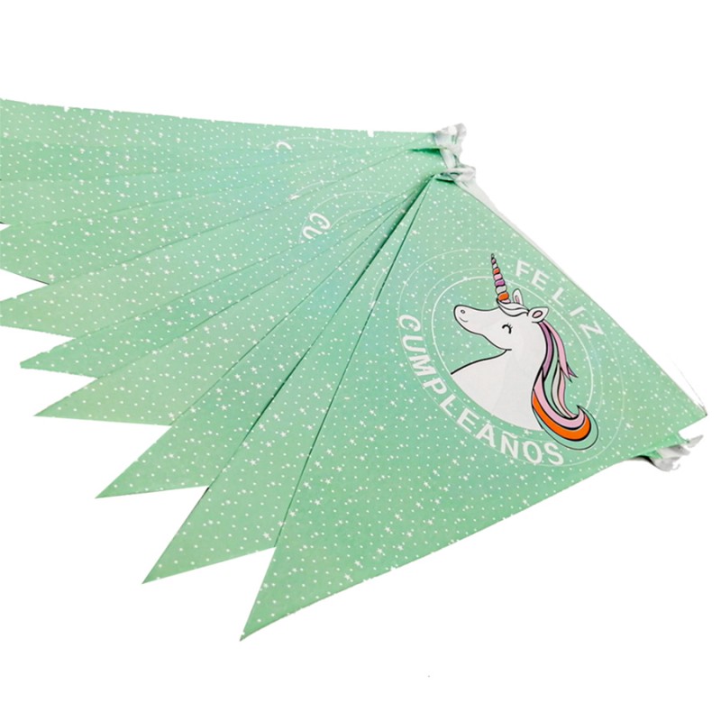 Banderin unicornio