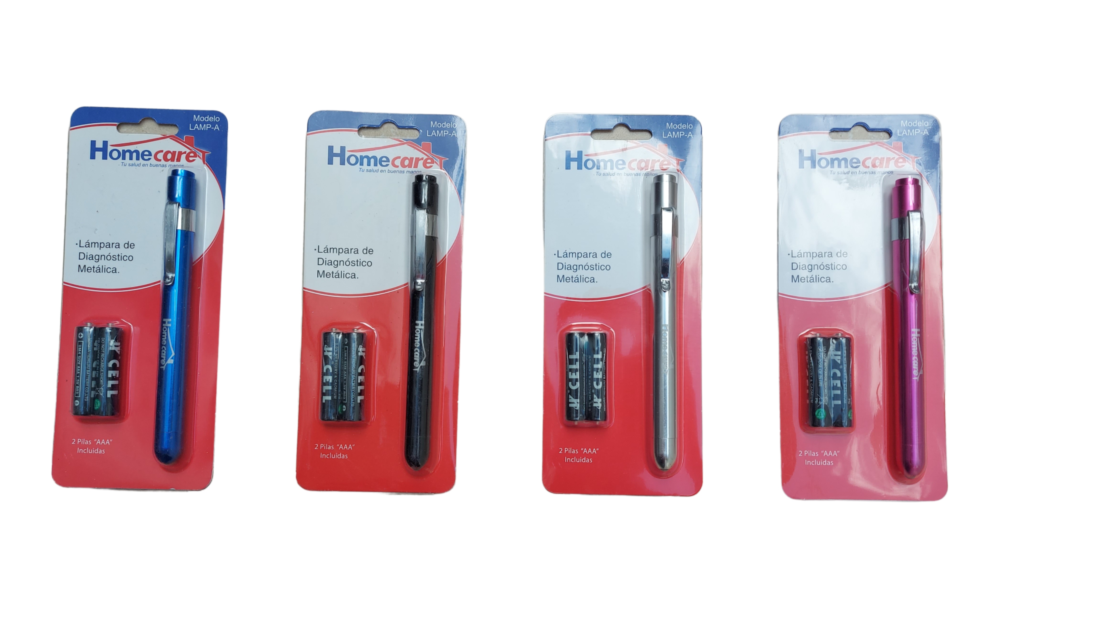 Lámpara Pupilera Diagnóstico Tipo Pluma Home Care.